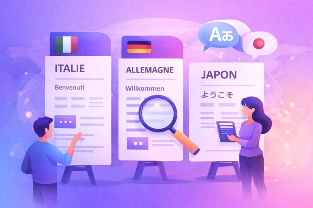 traduction site internet multilingue pour entreprises transfrontalières