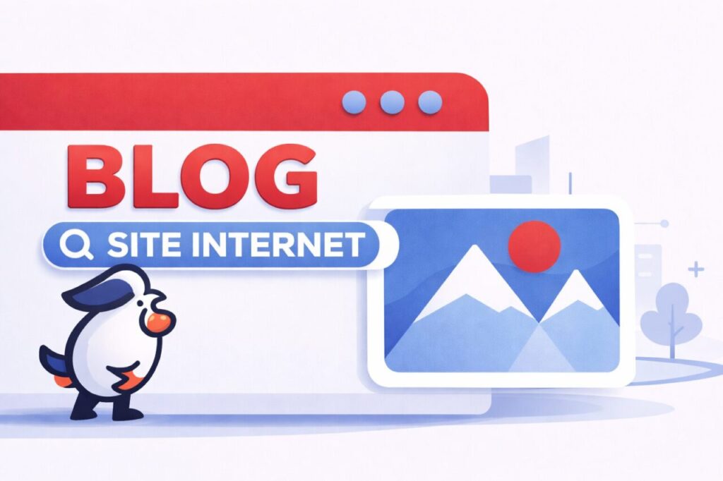 comparatif blog ou site internet mascotte le site français