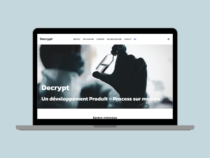exemple site internet entreprise de conseil decrypt