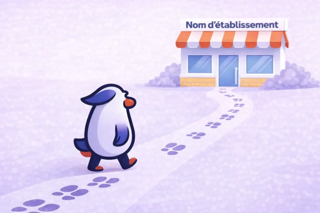 mascotte lsf guide via une fiche etablissement google