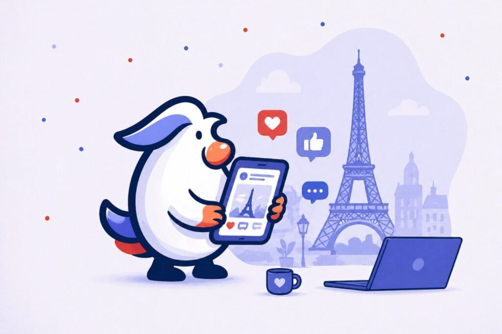 mascotte lsf communication digitale paris