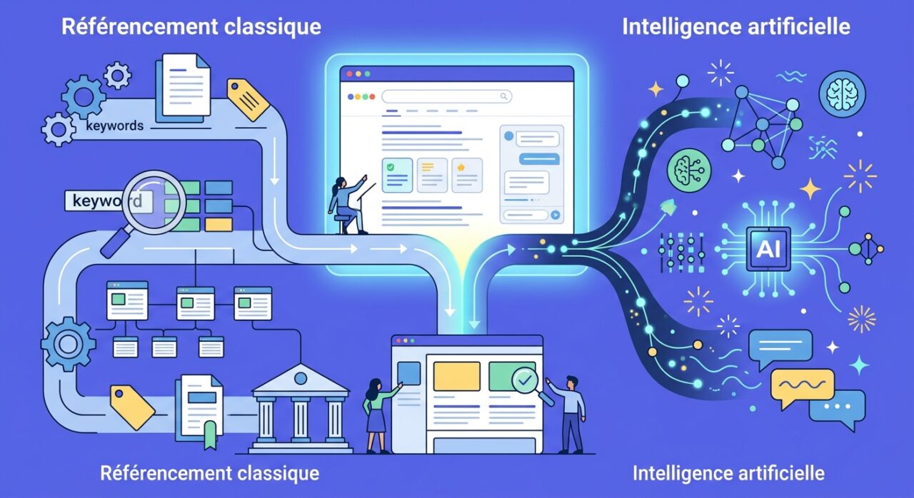 La convergence des modèles : quand le référencement classique rencontre l'intelligence artificielle