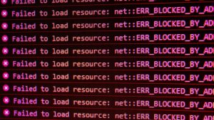 Message code erreur HTTP 404 affiché sur un écran
